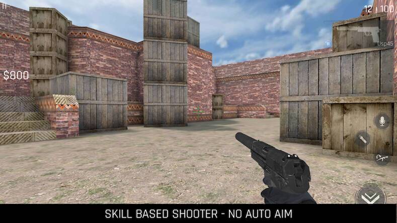Скачать взломанную Kontra - Multiplayer FPS [Много монет] MOD apk на Андроид