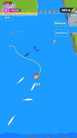 Скачать взломанную Circle the Fish [Бесплатные покупки] MOD apk на Андроид