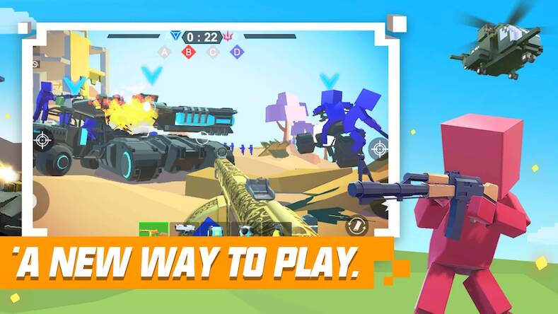 Скачать взломанную Pixel World:FPS Shoot Game [Бесплатные покупки] MOD apk на Андроид