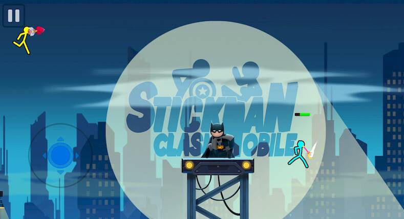 Скачать взломанную Stickman Clash Mobile [Много монет] MOD apk на Андроид