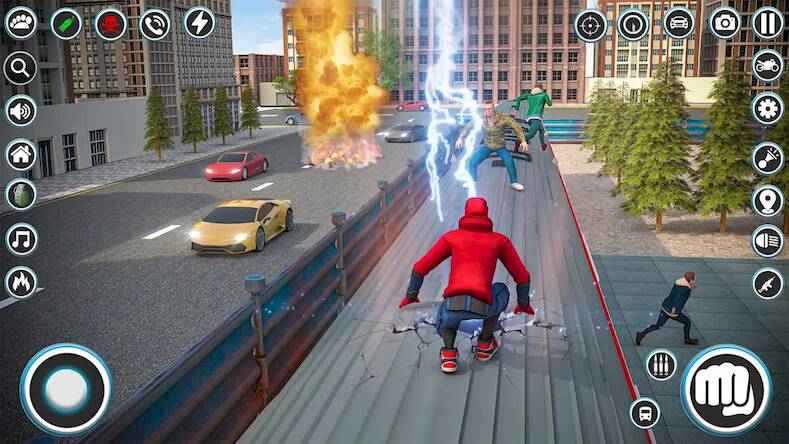 Скачать взломанную паук боец мужчина 3д игра [Много монет] MOD apk на Андроид