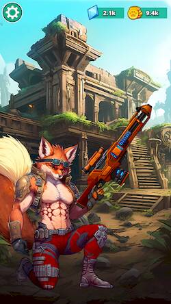Скачать взломанную Furry Sniper: Wild Shooting [Много монет] MOD apk на Андроид