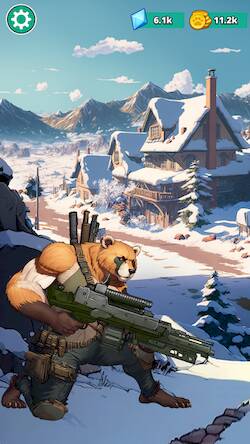 Скачать взломанную Furry Sniper: Wild Shooting [Много монет] MOD apk на Андроид