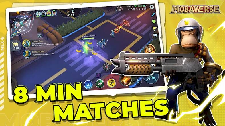 Скачать взломанную MobaVerse [Мод меню] MOD apk на Андроид