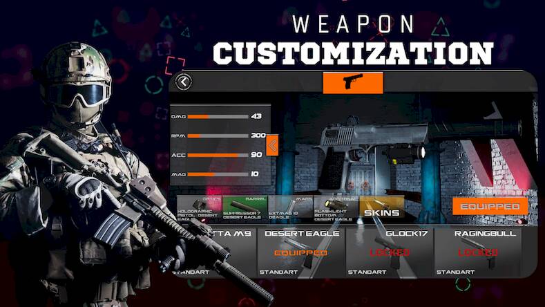 Скачать взломанную Combat Operatives [Мод меню] MOD apk на Андроид