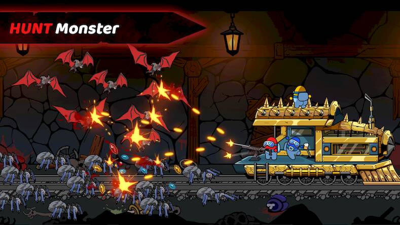 Скачать взломанную Monsters Survivor: Shoot & Run [Мод меню] MOD apk на Андроид