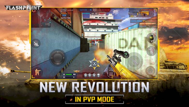 Скачать взломанную The FlashPoint [Много денег] MOD apk на Андроид