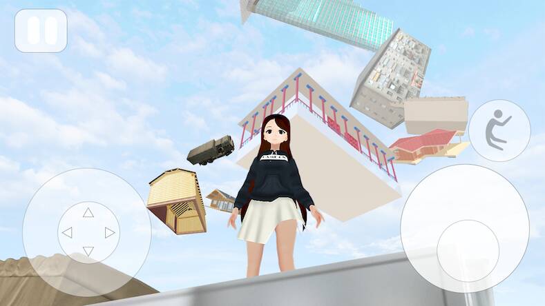 Скачать взломанную Girl's Up Parkour [Мод меню] MOD apk на Андроид