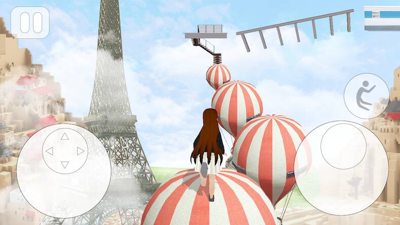 Скачать взломанную Girl's Up Parkour [Мод меню] MOD apk на Андроид