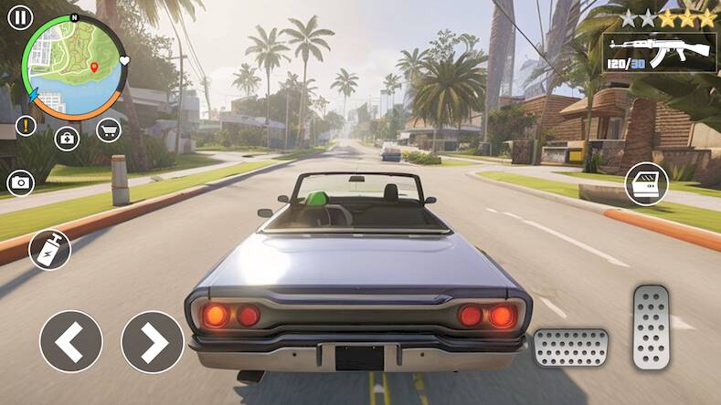 Скачать взломанную San Crime: Gangs Andreas City [Бесплатные покупки] MOD apk на Андроид