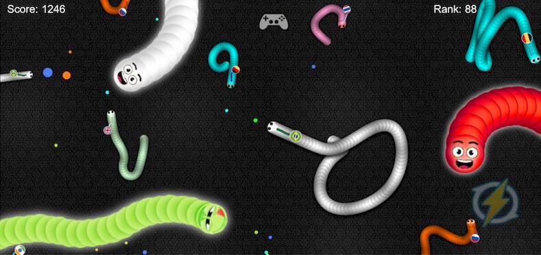 Скачать взломанную Snake Zone .io War Worm .io [Бесплатные покупки] MOD apk на Андроид