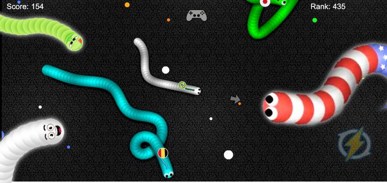 Скачать взломанную Snake Zone .io War Worm .io [Бесплатные покупки] MOD apk на Андроид
