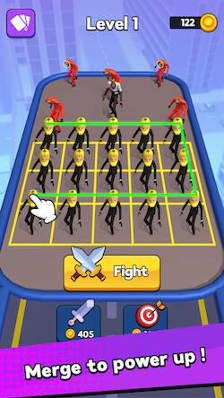 Скачать взломанную Monster Merge: Battle Master [Много монет] MOD apk на Андроид