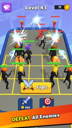 Скачать взломанную Monster Merge: Battle Master [Много монет] MOD apk на Андроид