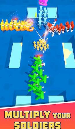 Скачать взломанную Shoot N' Strike: Join Clash 3D [Много монет] MOD apk на Андроид