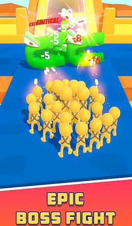 Скачать взломанную Shoot N' Strike: Join Clash 3D [Много монет] MOD apk на Андроид