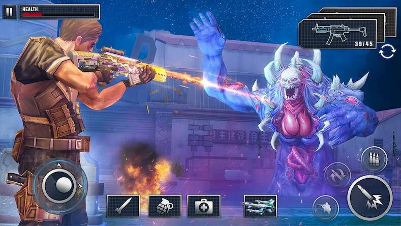 Скачать взломанную Стрелялки FPS- Военные игры 3D [Много монет] MOD apk на Андроид