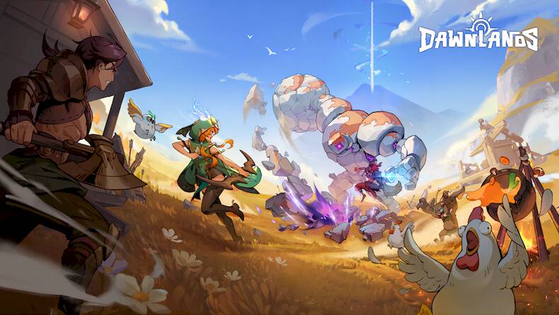 Скачать взломанную Dawnlands [Мод меню] MOD apk на Андроид