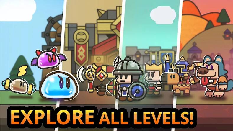 Скачать взломанную Legend of Slime: Idle RPG War [Много монет] MOD apk на Андроид