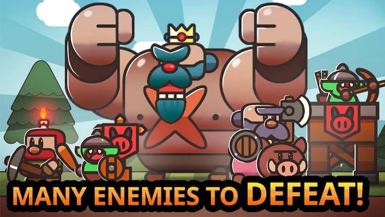 Скачать взломанную Legend of Slime: Idle RPG War [Много монет] MOD apk на Андроид