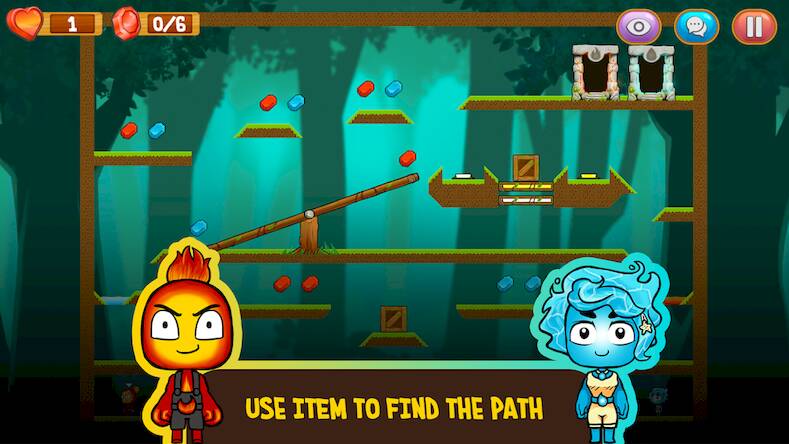 Скачать взломанную Огонь и Вода: Игры Онлайн [Бесплатные покупки] MOD apk на Андроид