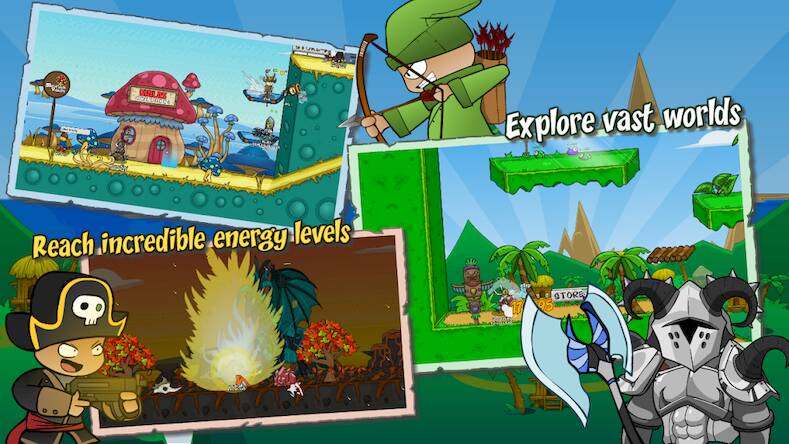 Скачать взломанную Helmet Heroes MMORPG - Heroic  [Много денег] MOD apk на Андроид
