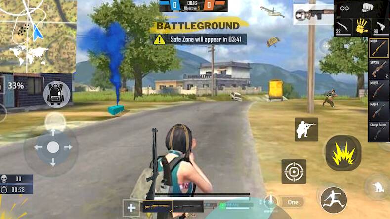 Скачать взломанную Offline Clash Squad Shooter 3D [Много монет] MOD apk на Андроид
