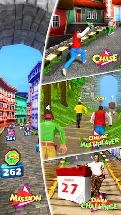 Скачать взломанную Street Chaser [Бесплатные покупки] MOD apk на Андроид