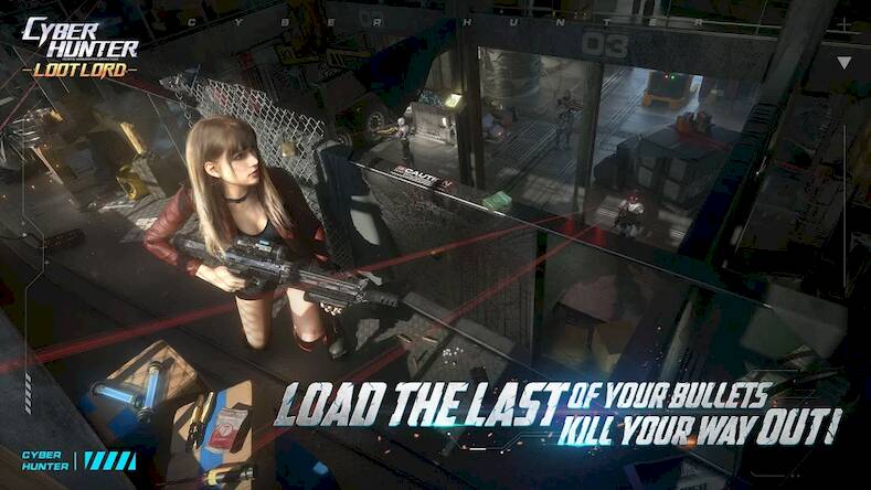 Скачать взломанную Cyber Hunter Lite [Много денег] MOD apk на Андроид