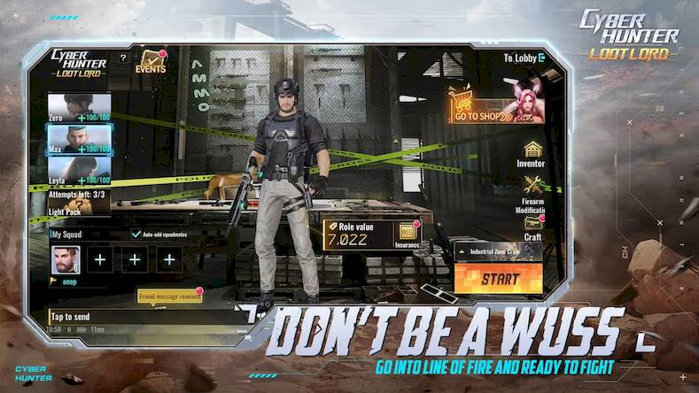 Скачать взломанную Cyber Hunter Lite [Много денег] MOD apk на Андроид