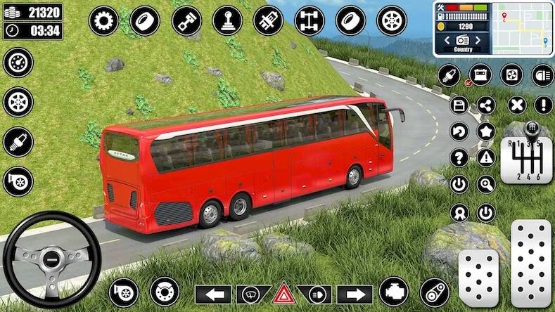 Скачать взломанную Coach Bus Driving Simulator [Мод меню] MOD apk на Андроид