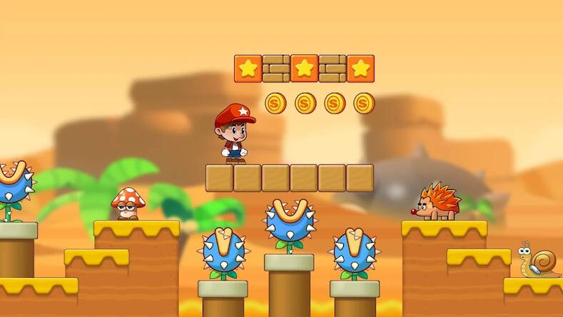 Скачать взломанную Super Mano Bros - Jungle World [Много монет] MOD apk на Андроид