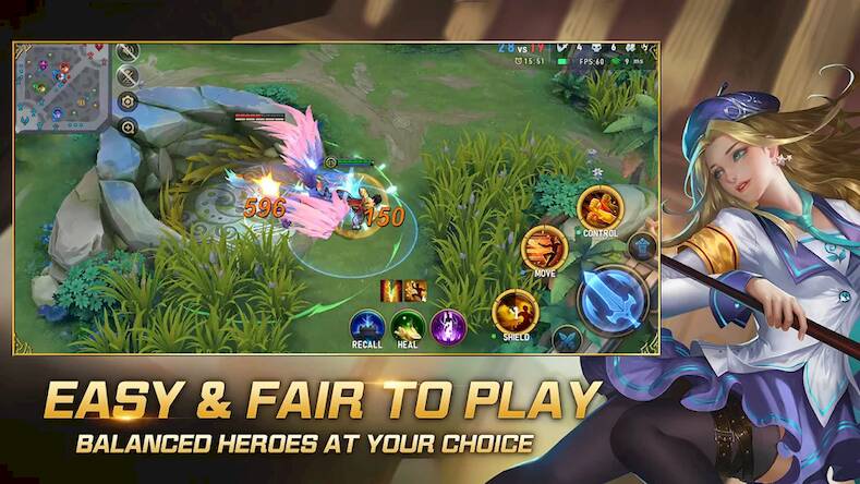 Скачать взломанную Heroes Arise Beta [Мод меню] MOD apk на Андроид