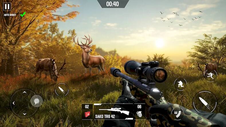 Скачать взломанную охотники - охота на животных [Бесплатные покупки] MOD apk на Андроид