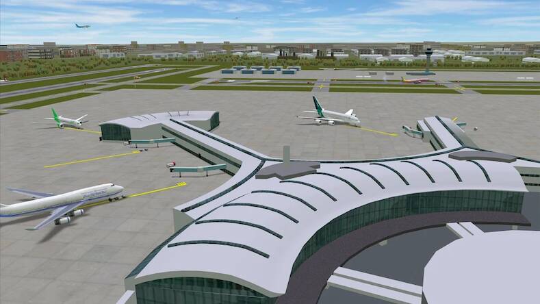 Скачать взломанную Airport Madness 3D: Volume 2 [Бесплатные покупки] MOD apk на Андроид