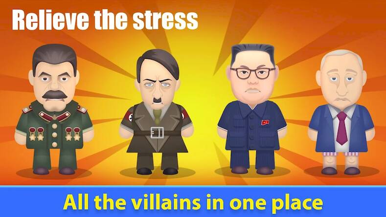 Скачать взломанную Kick the Pu: Beat Dictator [Много монет] MOD apk на Андроид