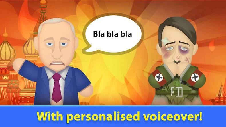 Скачать взломанную Kick the Pu: Beat Dictator [Много монет] MOD apk на Андроид