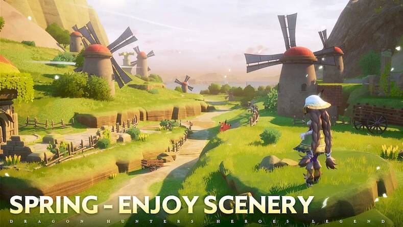 Скачать взломанную Dragon Hunters: Heroes Legend [Много монет] MOD apk на Андроид