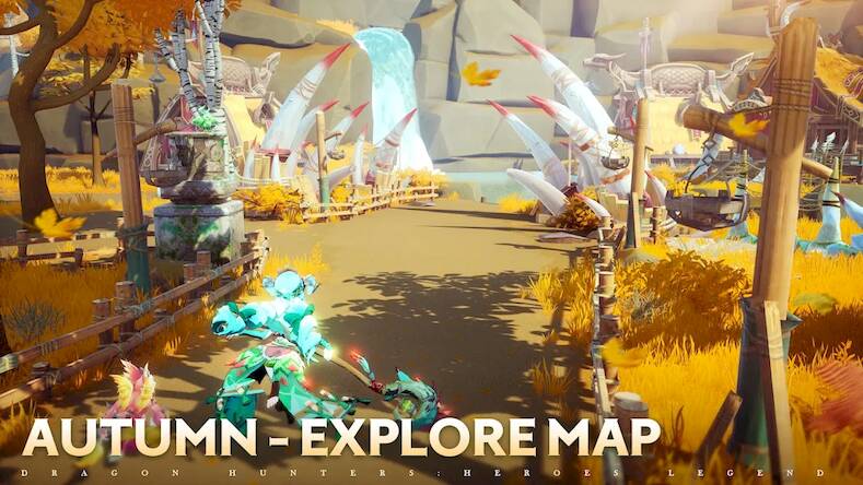 Скачать взломанную Dragon Hunters: Heroes Legend [Много монет] MOD apk на Андроид