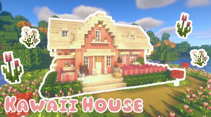 Скачать взломанную Mini World Craft Kawaii 2024 [Мод меню] MOD apk на Андроид