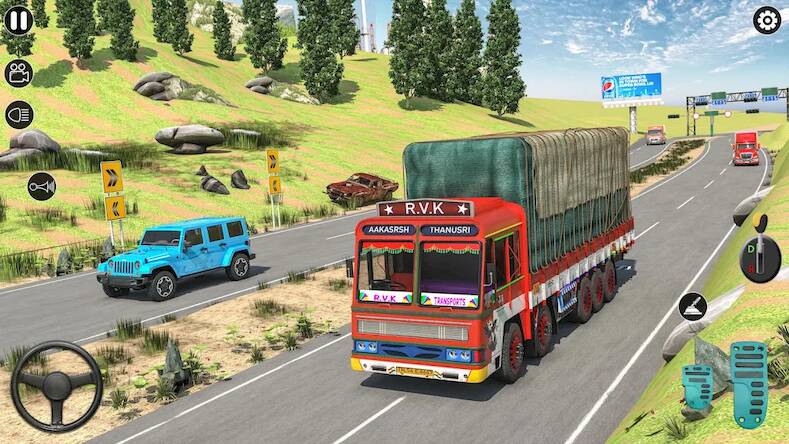 Скачать взломанную Real Euro Cargo Truck Driving [Бесплатные покупки] MOD apk на Андроид