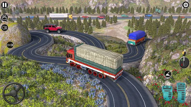 Скачать взломанную Real Euro Cargo Truck Driving [Бесплатные покупки] MOD apk на Андроид