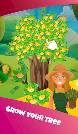 Скачать взломанную Tree garden - Grow your Tree! [Бесплатные покупки] MOD apk на Андроид