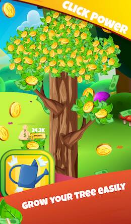 Скачать взломанную Tree garden - Grow your Tree! [Бесплатные покупки] MOD apk на Андроид
