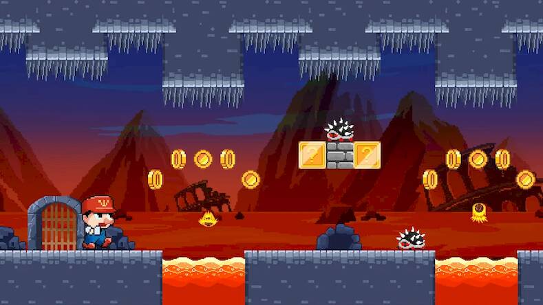 Скачать взломанную Super Mano Run Adventure [Много денег] MOD apk на Андроид