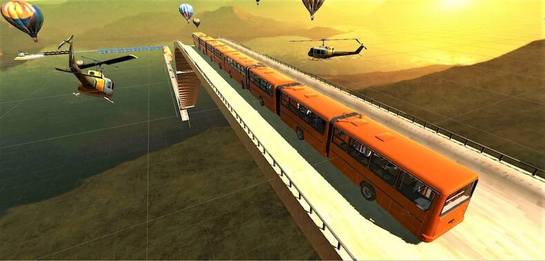 Скачать взломанную Bus Simulator : Mega Ramp 2021 [Мод меню] MOD apk на Андроид