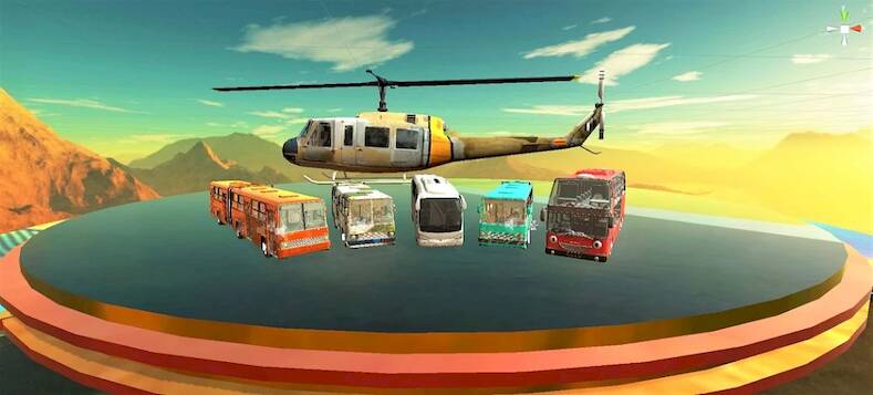 Скачать взломанную Bus Simulator : Mega Ramp 2021 [Мод меню] MOD apk на Андроид