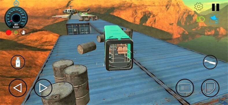 Скачать взломанную Bus Simulator : Mega Ramp 2021 [Мод меню] MOD apk на Андроид