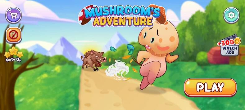 Скачать взломанную Mushroom war: Jungle Adventure [Мод меню] MOD apk на Андроид