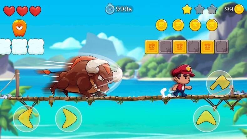 Скачать взломанную Приключение Джунгли: Tribe Boy [Много монет] MOD apk на Андроид